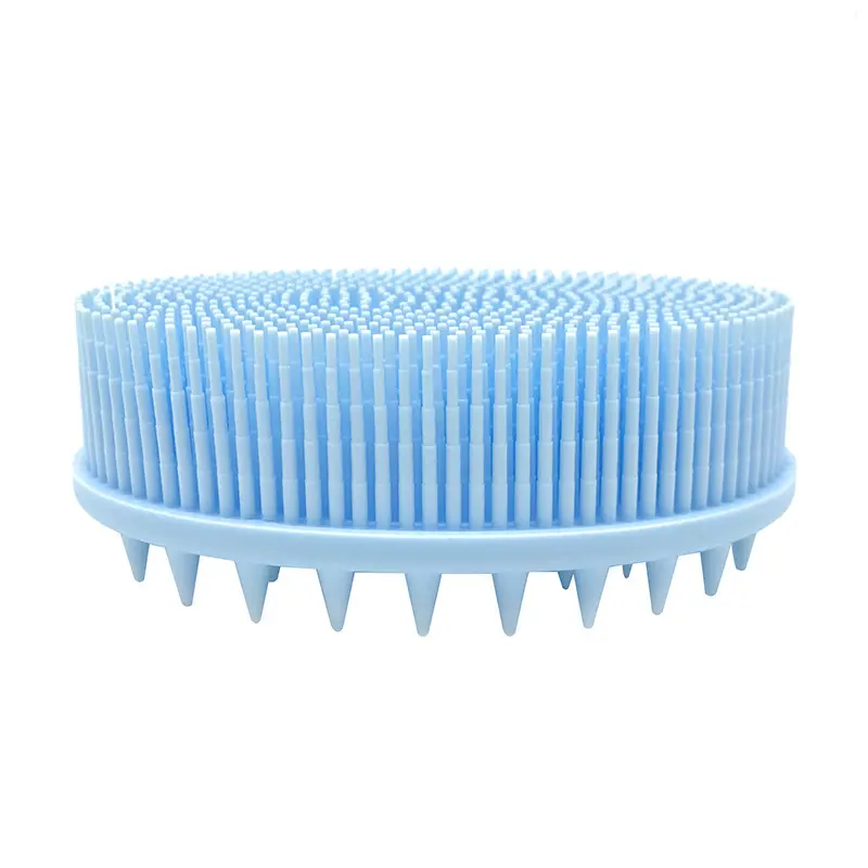 Silicone massage brush