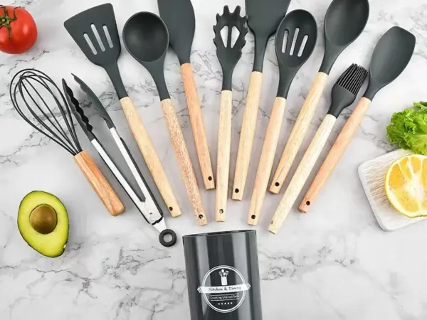 Silicone Kitchen Utensils Set