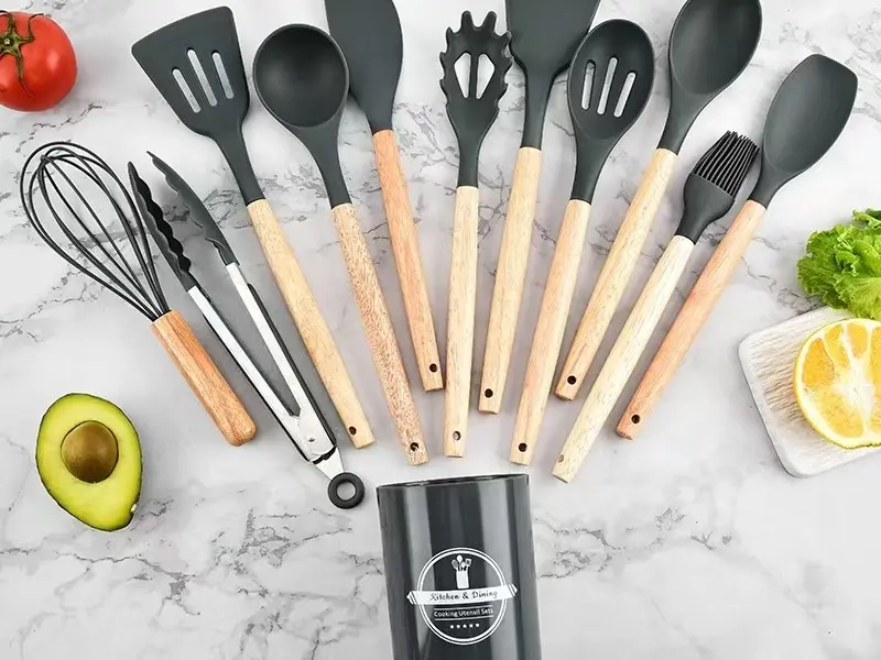 Silicone Kitchen Utensils Set