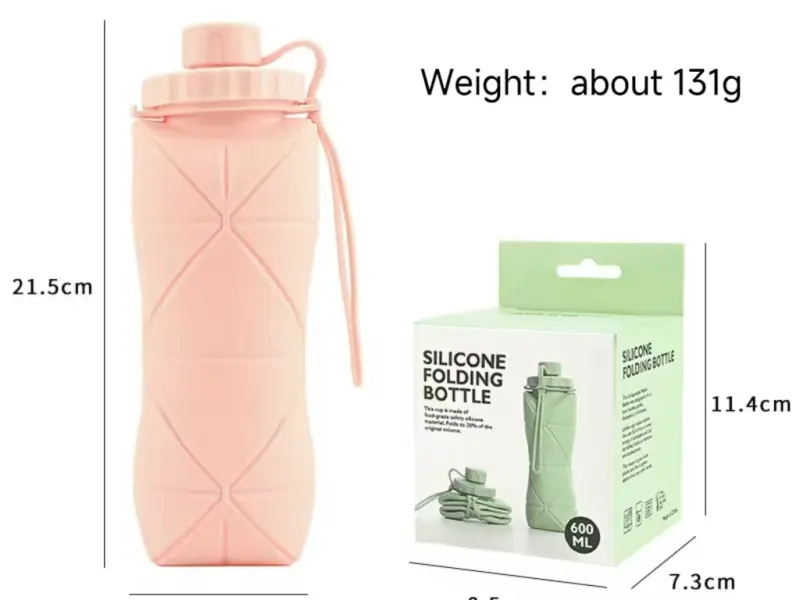 Silicone Collapsible Water Bottles