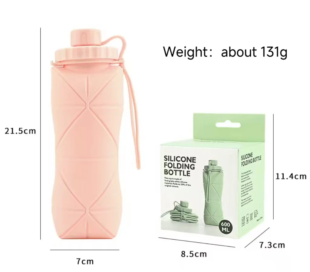 Silicone Collapsible Water Bottles