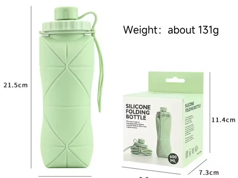 Silicone Collapsible Water Bottles