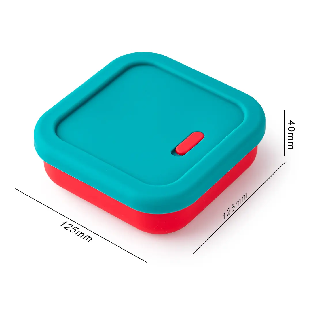 silicone food storage container