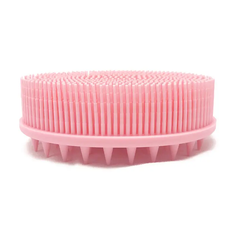 Silicone massage brush