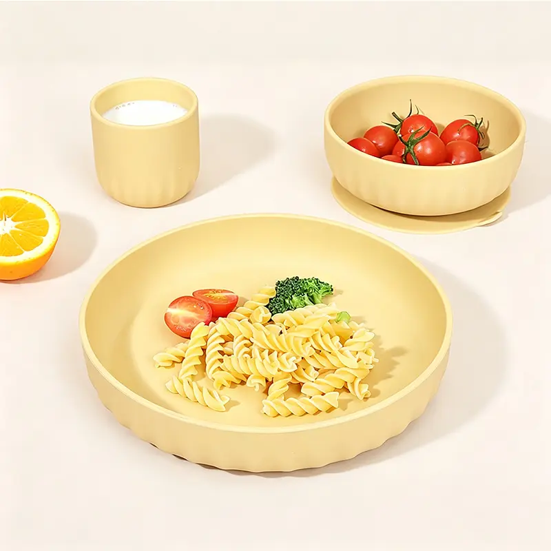 Silicone Baby Feeding Set