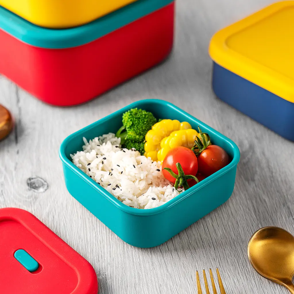 silicone food storage container