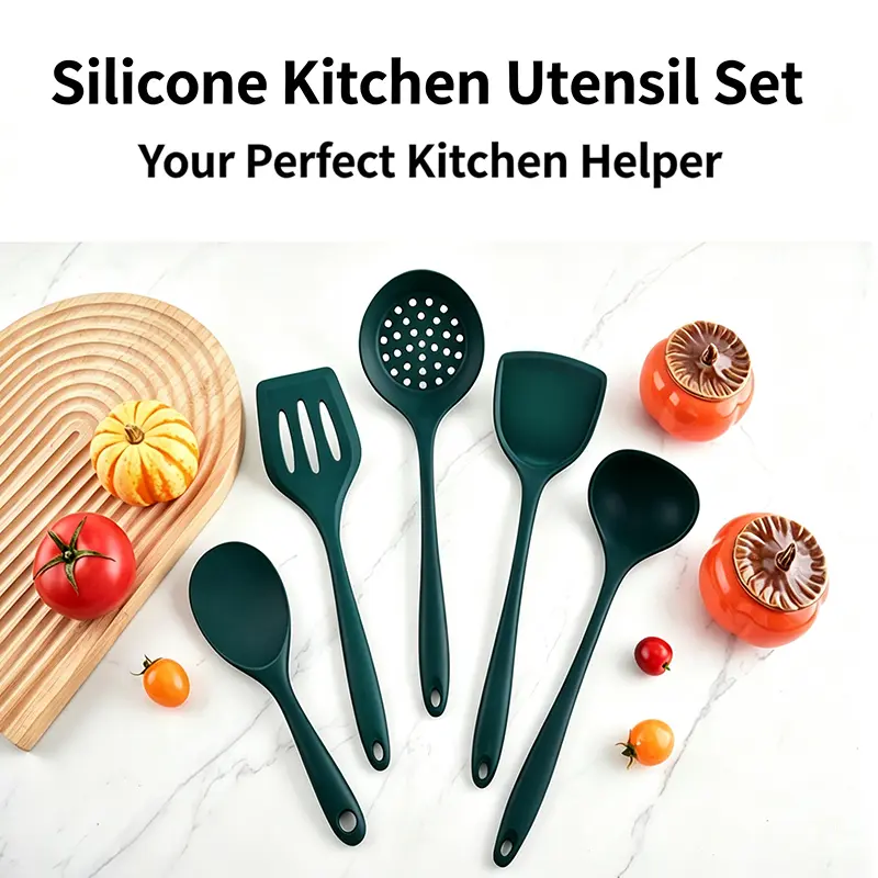 Silicone Kitchen Utensil Set