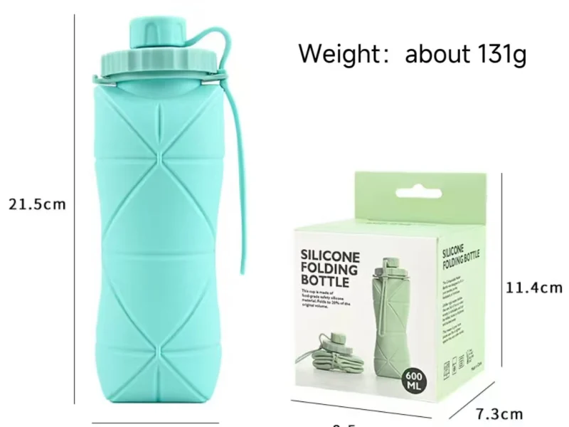 Silicone Collapsible Water Bottles
