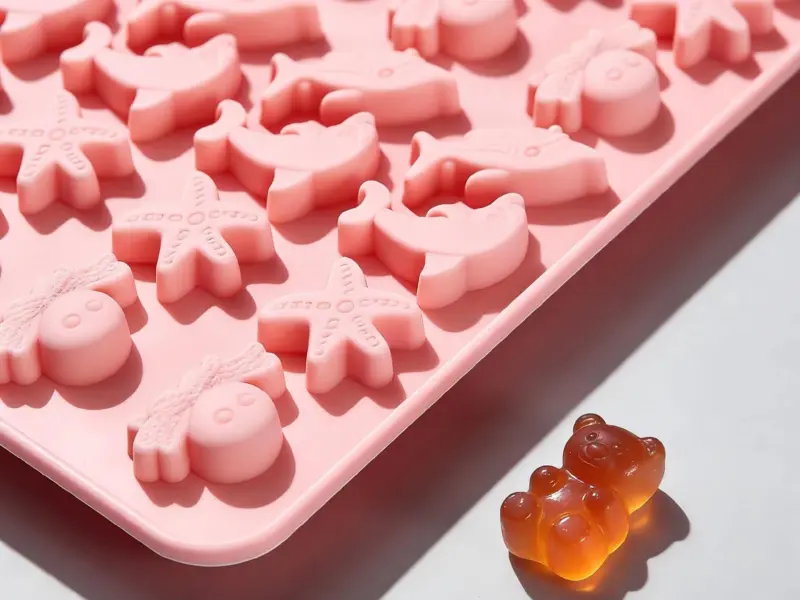 siiicone chocolate candy mold
