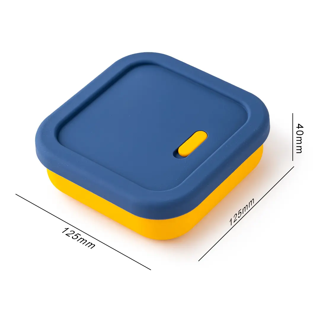 silicone food storage container