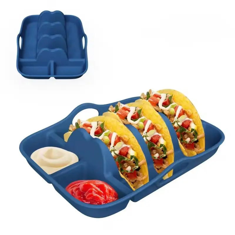 Silicone Taco Holder Tray