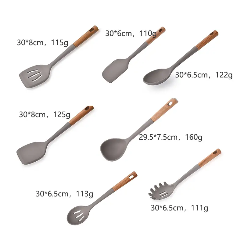 Silicone Kitchen Utensil Set