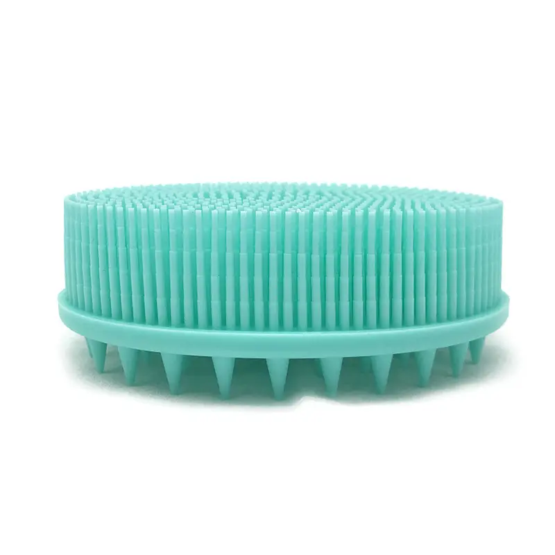 Silicone massage brush