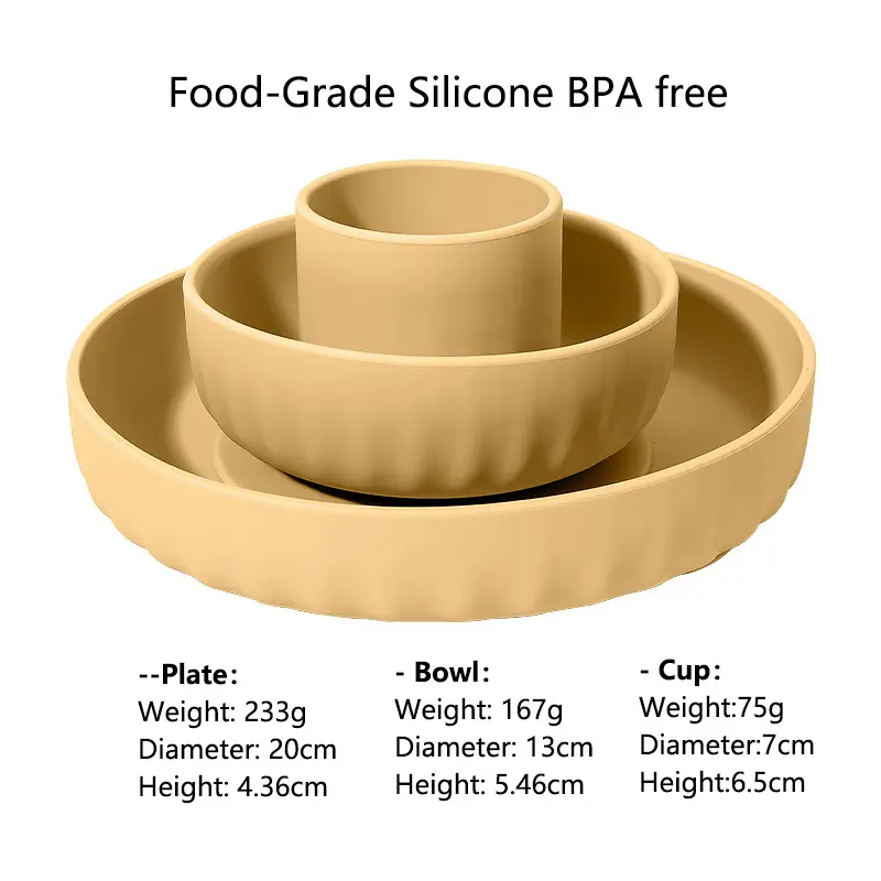 Silicone Baby Feeding Set