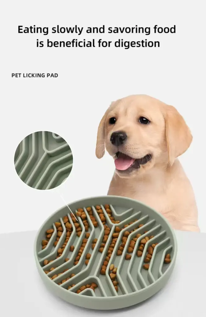 Silicone Slow Feeder Dog Bowls