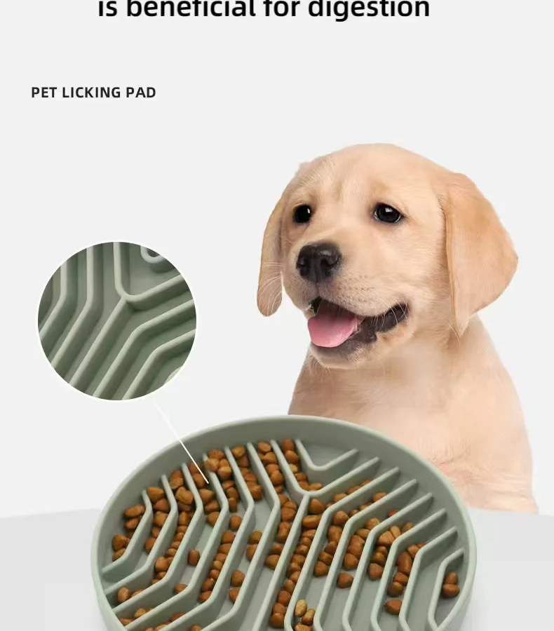 Silicone Slow Feeder Dog Bowls