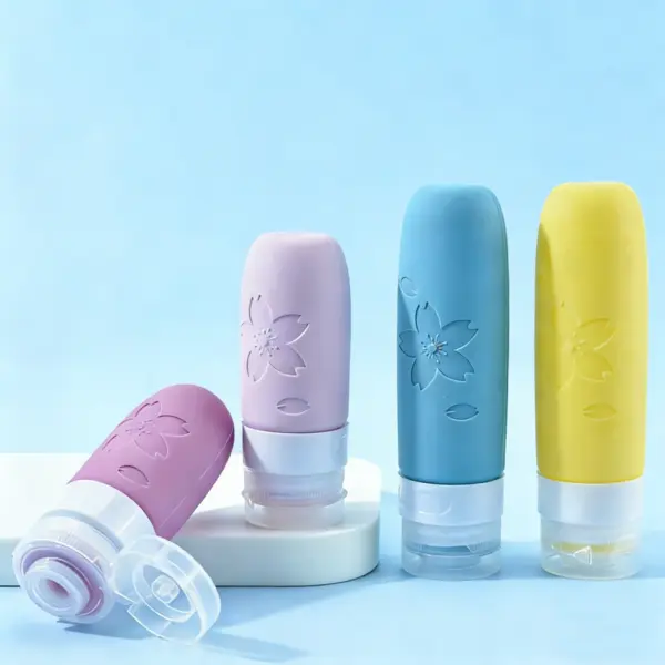 Silicone Travel Bottle soft easy to dispense