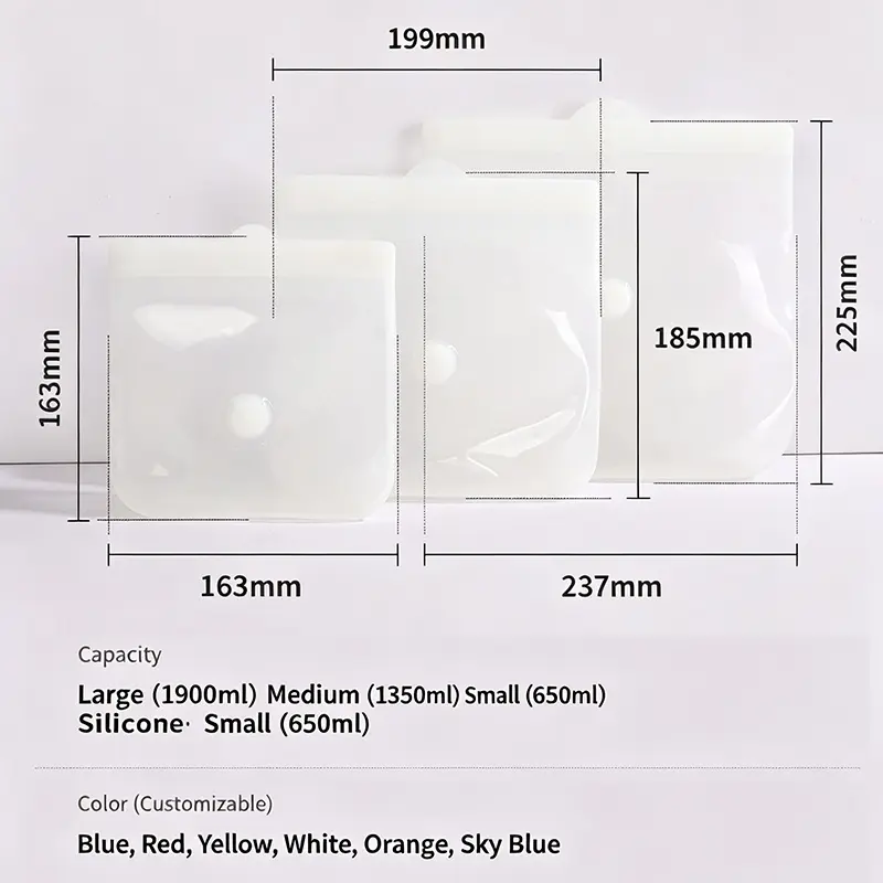 Silicone Food Storage Bag