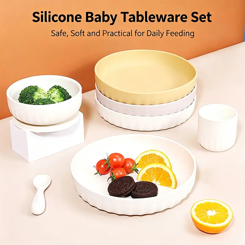 Silicone Baby Feeding Set