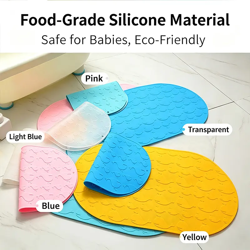 silicone baby bath mat