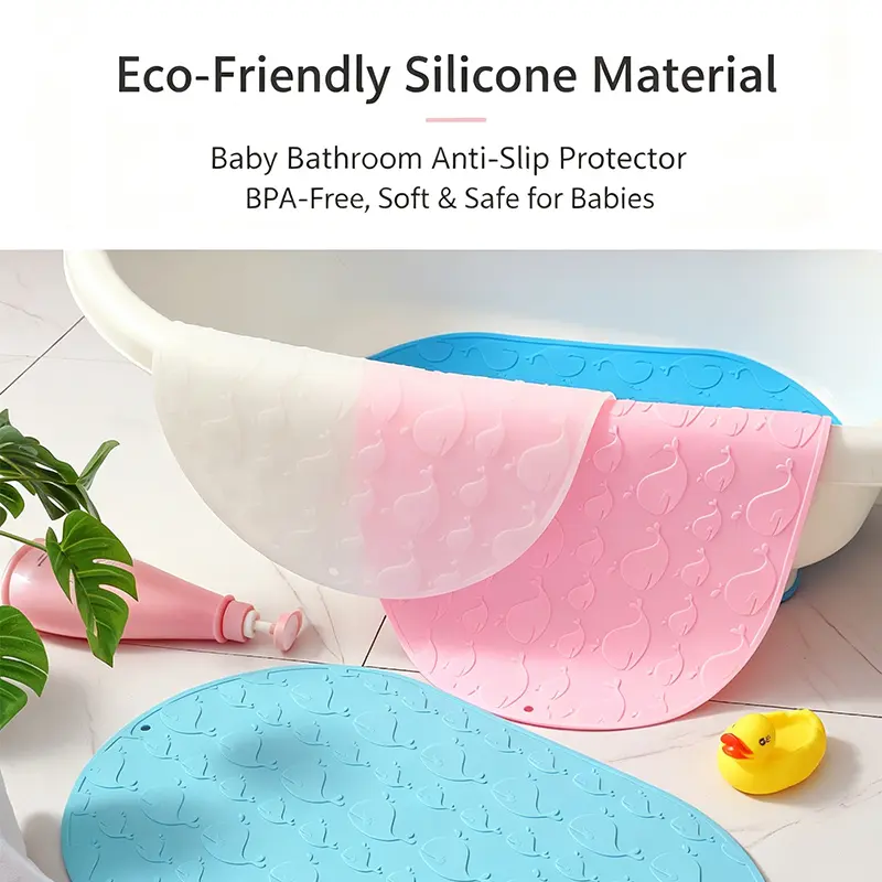 silicone baby bath mat