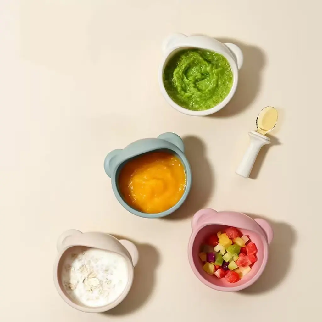 Silicone Baby Bowl Food Grade lightweight