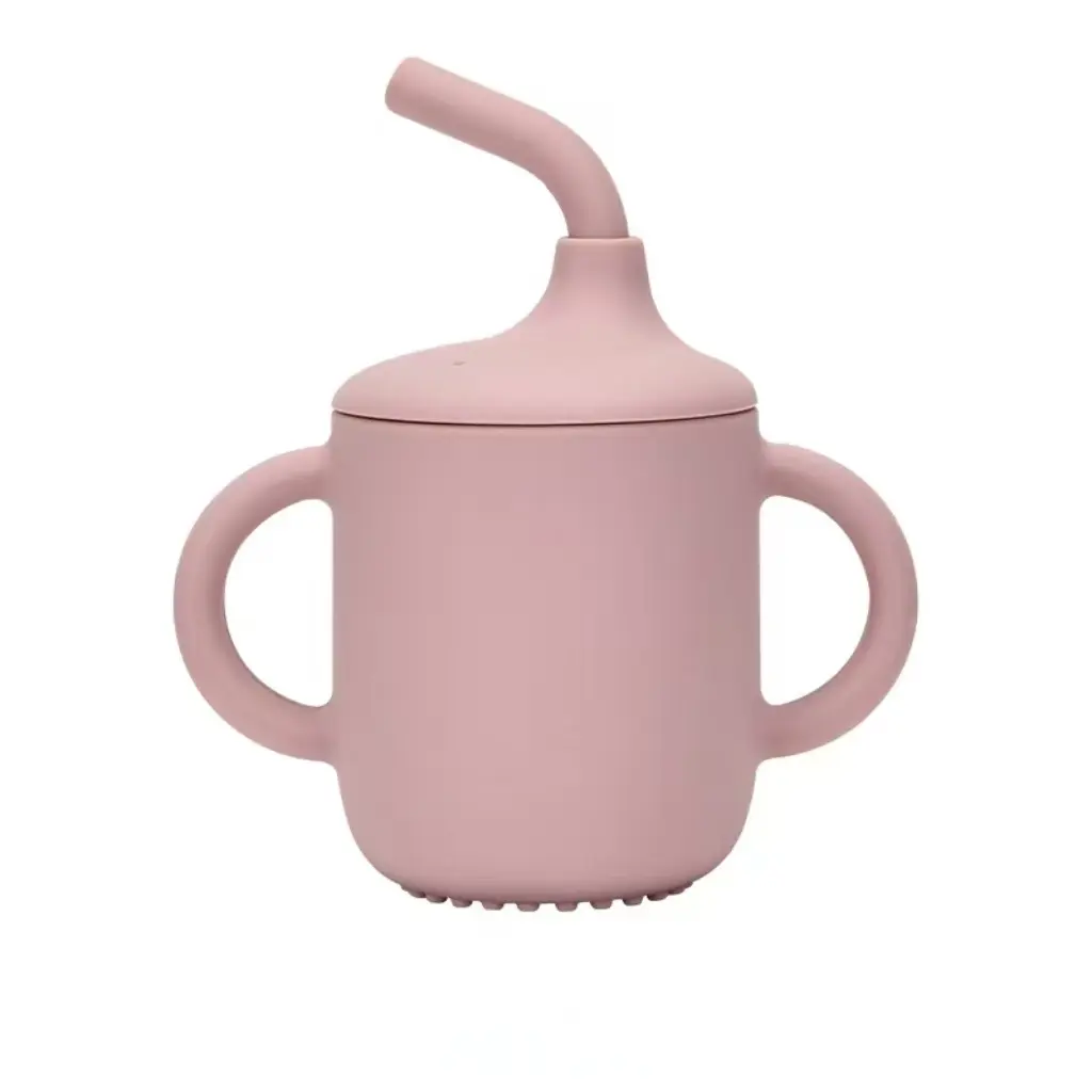 Silicone Sippy Cups Leak‑Proof Training Cup for Toddlers