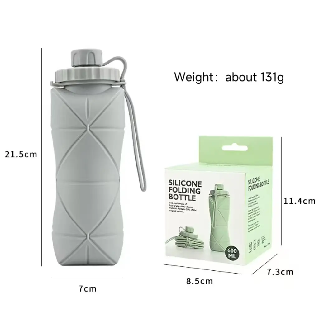 Silicone Collapsible Water Bottles