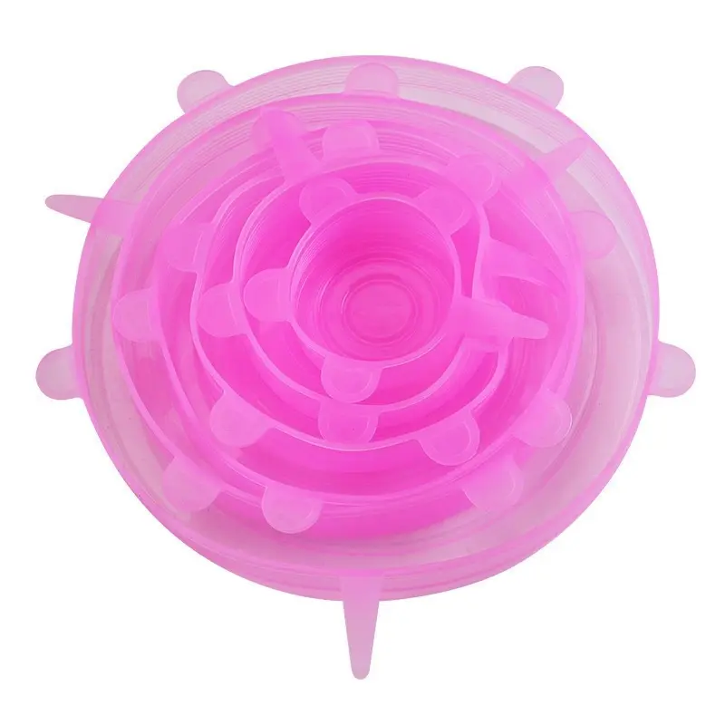 Silicone Stretch Cover Reusable Elastic Food Storage Lid