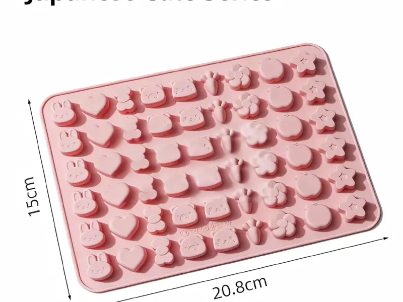 siiicone chocolate candy mold