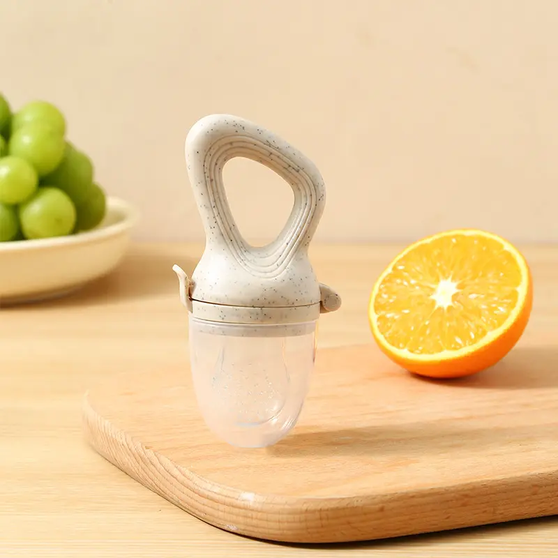 Food‑Grade Silicone Baby Fruit Feeder, Safe Teething Feeder for Infants