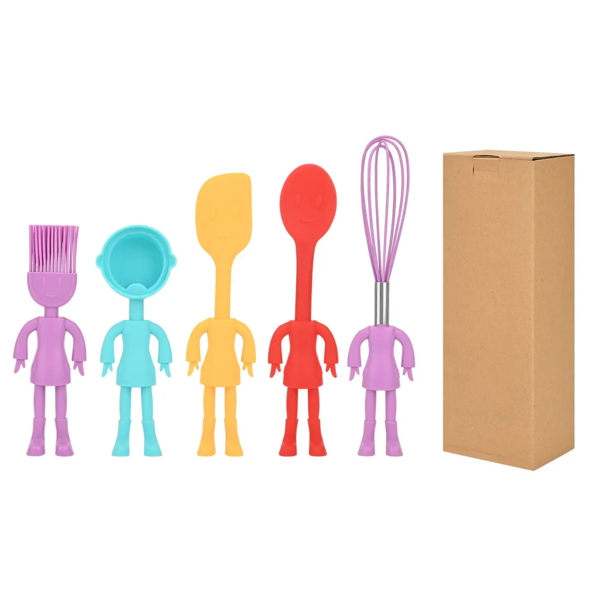 Kids Silicone Baking Tool Set