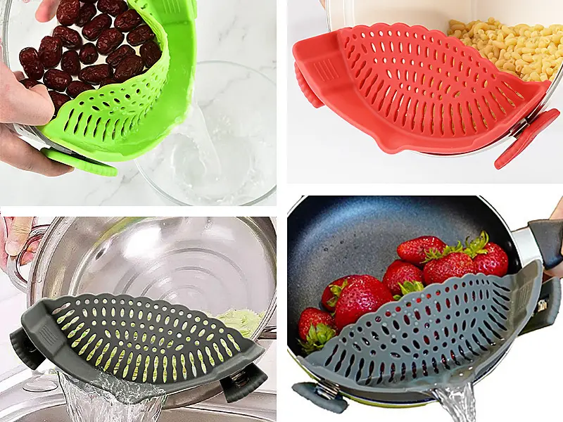 Silicone Pot Edge Drainer