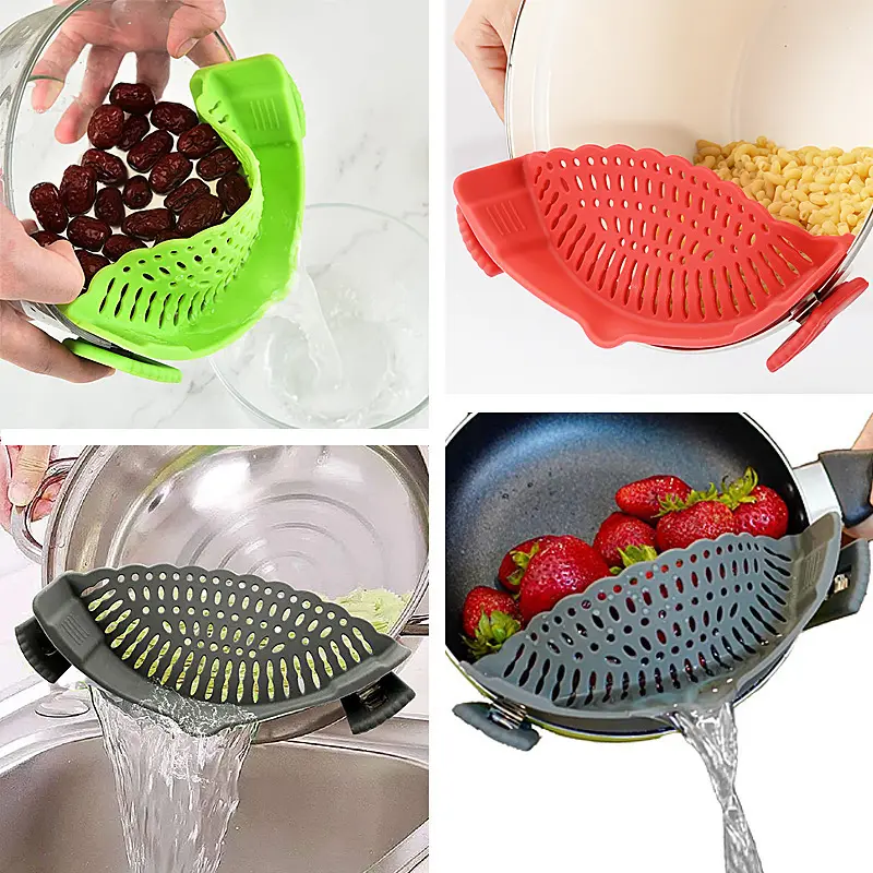 Silicone Pot Edge Drainer