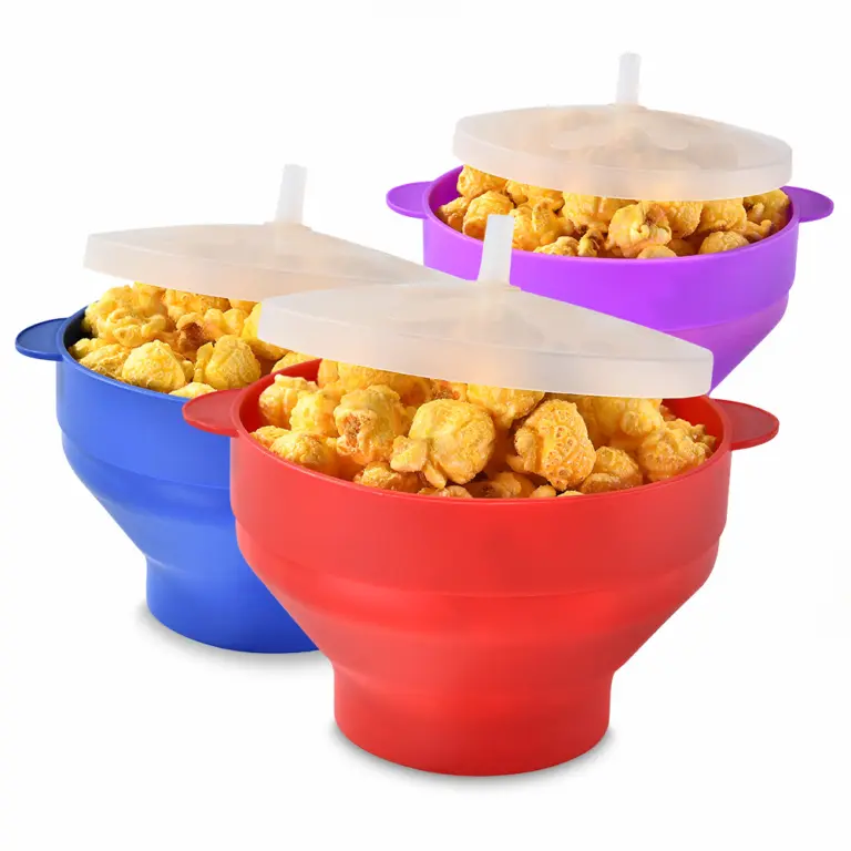 silicone Popcorn Popper Bowl
