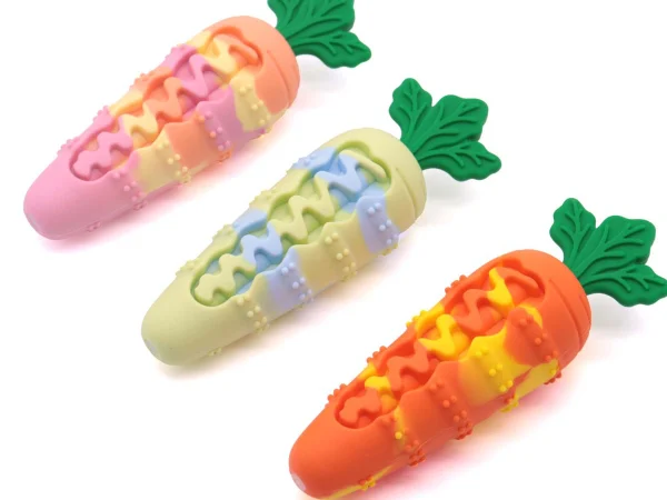 Silicone Dog Chew Toys Food‑Safe Puppy Teething Pet Chew Toys