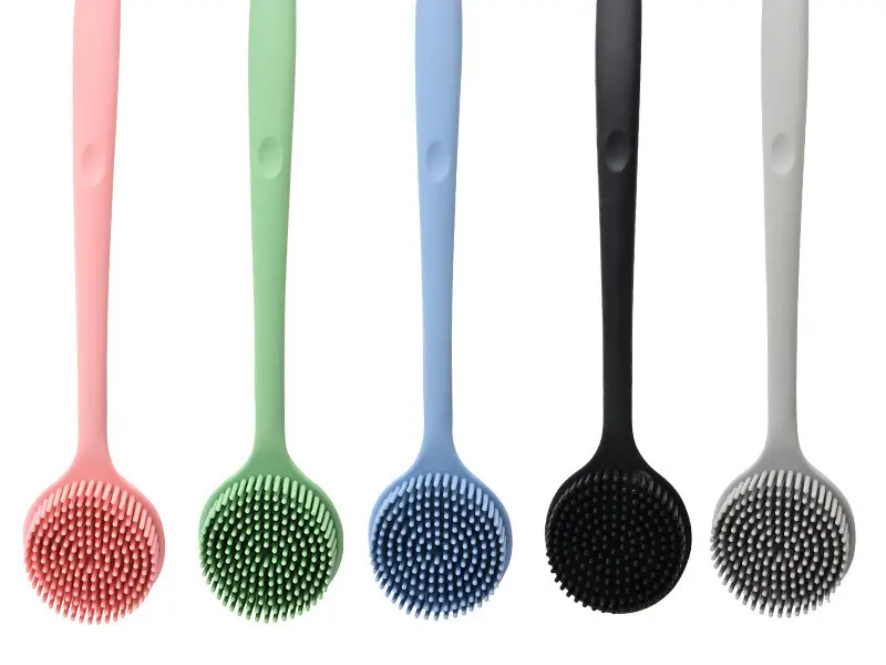 silicone bath brushes
