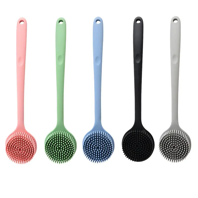 silicone bath brushes