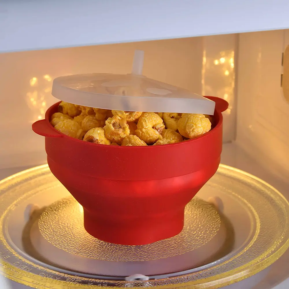 silicone Popcorn Popper Bowl