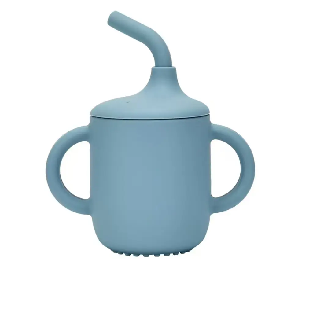 Silicone Sippy Cups Leak‑Proof Training Cup for Toddlers