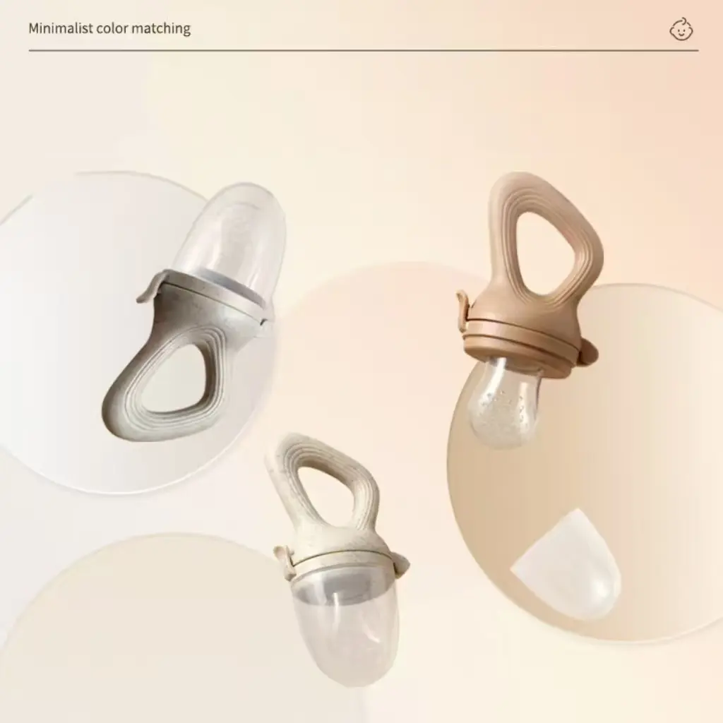 Food‑Grade Silicone Baby Fruit Feeder, Safe Teething Feeder for Infants