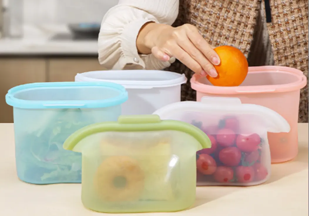 silicone food storage bag