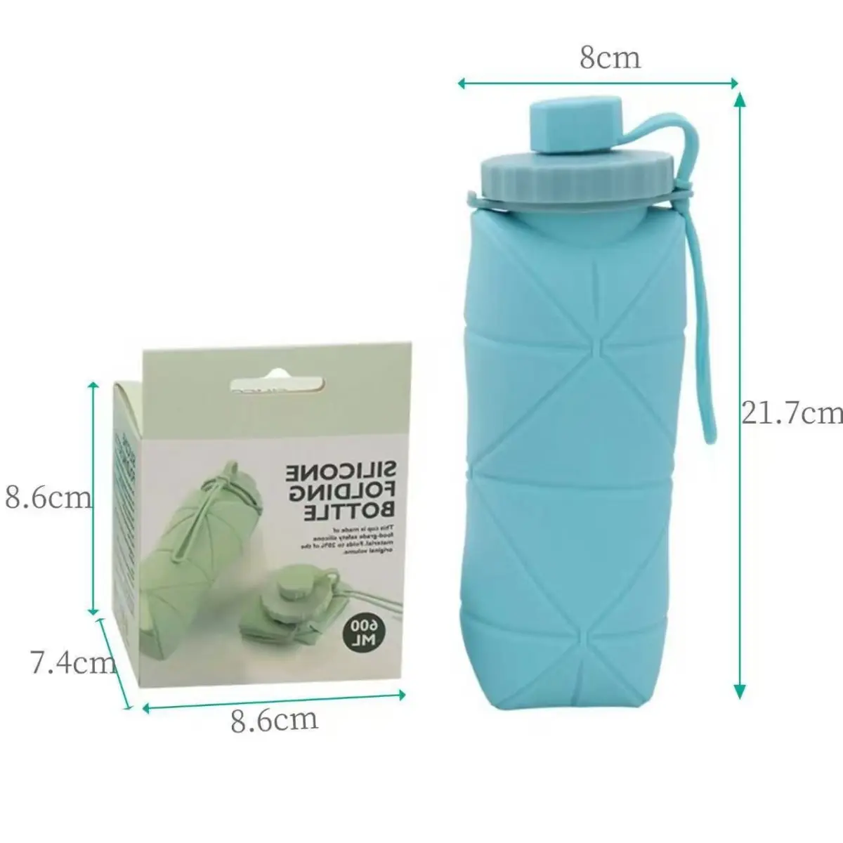 Silicone Collapsible Water Bottles