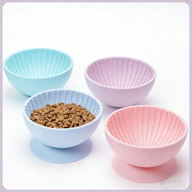 Silicone Slow Feeder Dog Bowl
