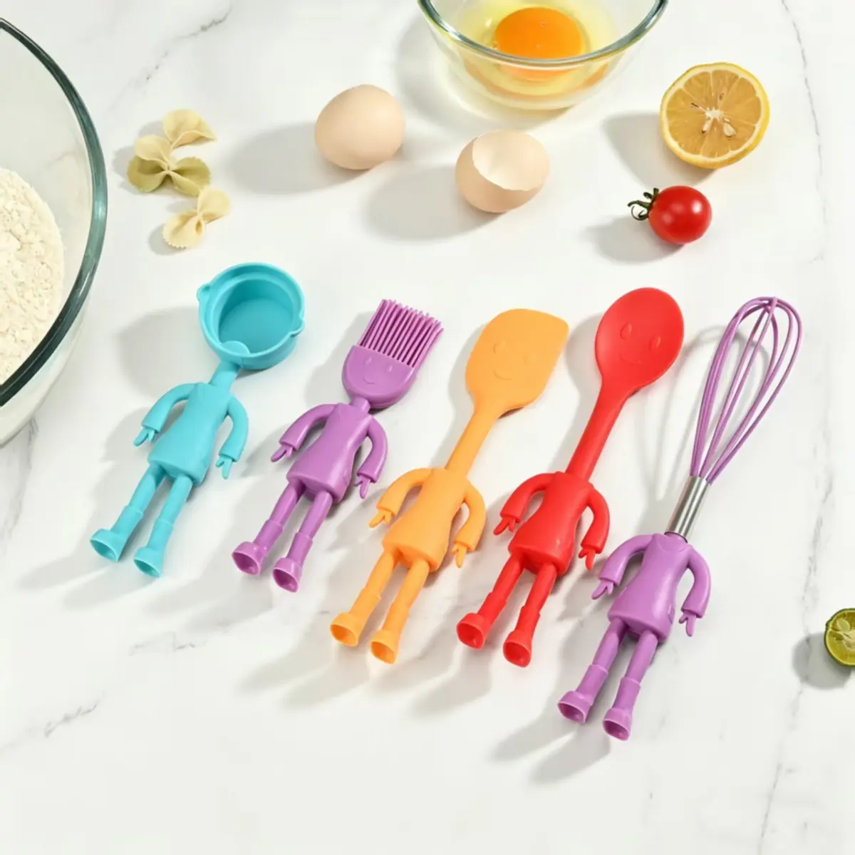 Kids Silicone Baking Tool Set