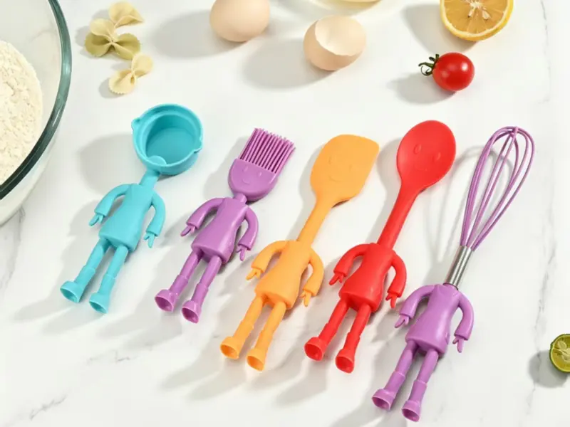 Kids Silicone Baking Tool Set
