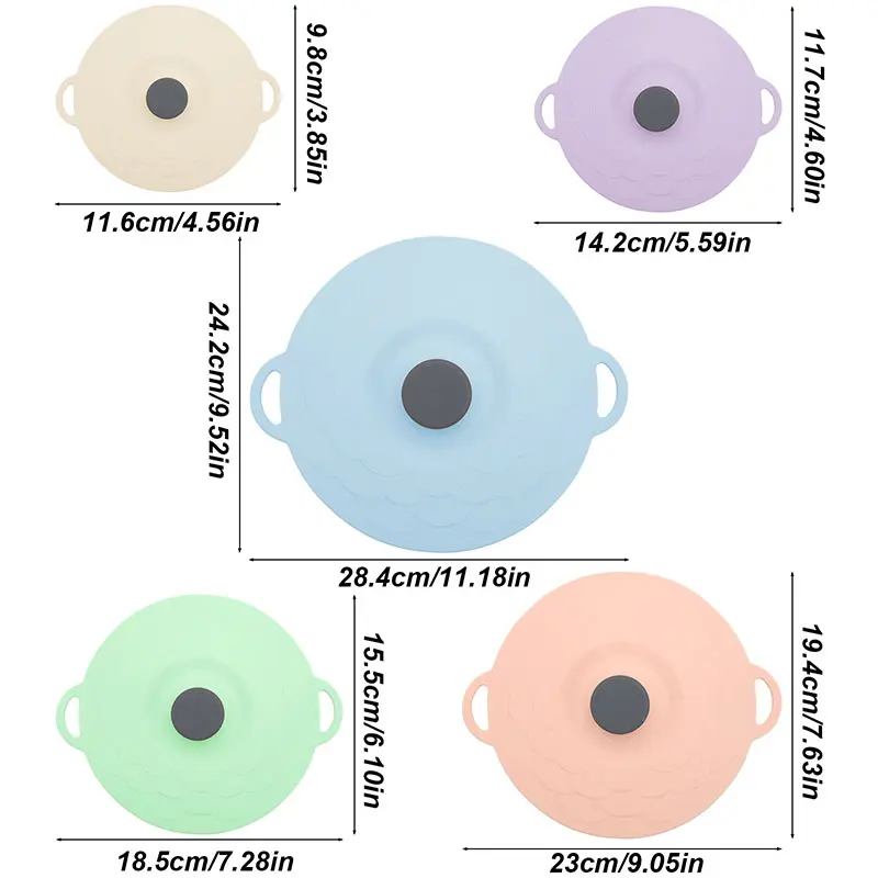 Silicone Pot Lid Set