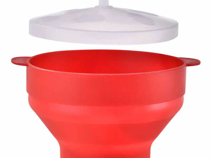 silicone Popcorn Popper Bowl